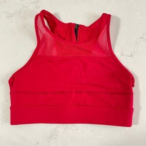 ZYIA Vibrant Red Sports Bra Medium